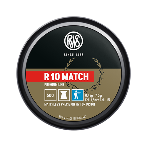 RWS R10 Pistol Match Pellets