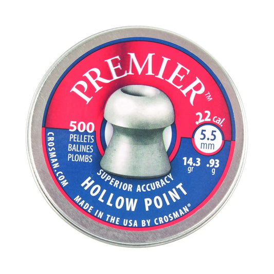 Crosman Premier Hollow Point Pellets .22 (500)