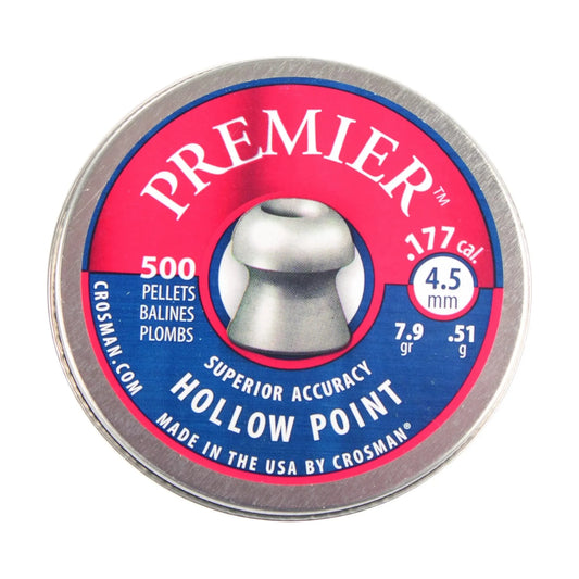 Crosman Premier Hollow Point Pellet .177 (500)