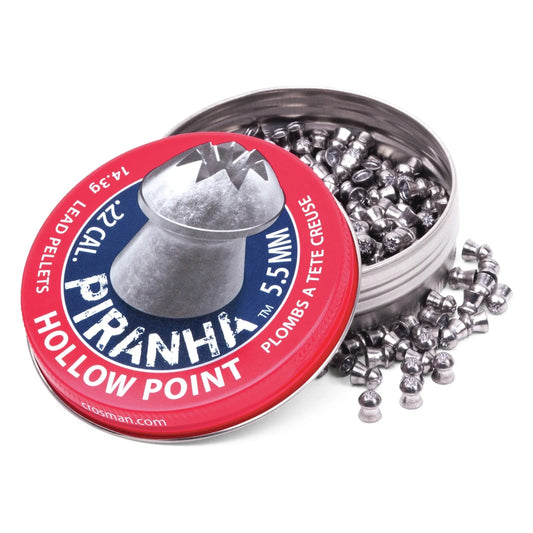 Crosman Piranha Hollow Point Pellets .22 (400)